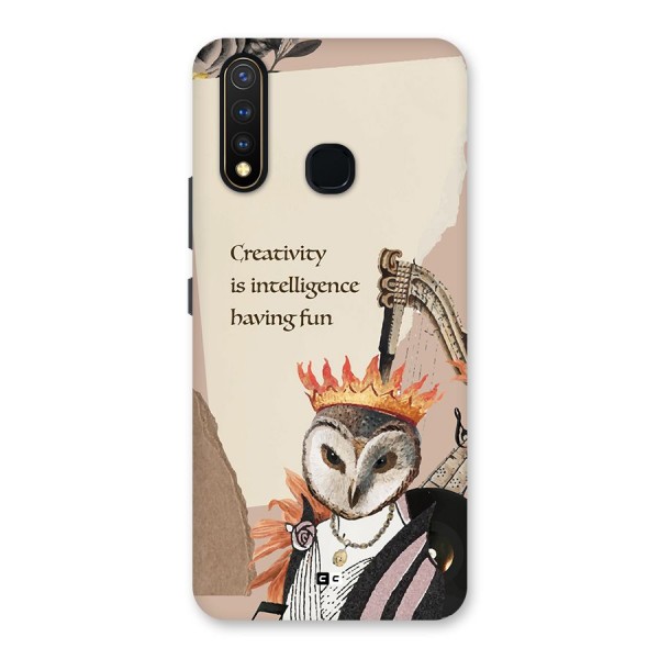 Creativity Intelligence Back Case for Vivo U20