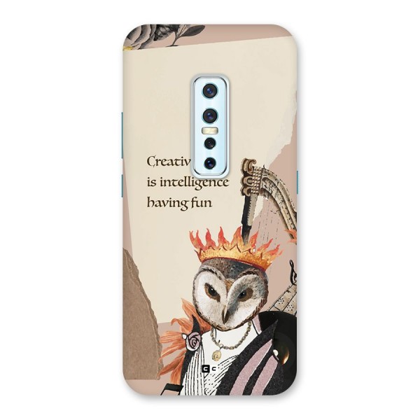 Creativity Intelligence Back Case for Vivo V17 Pro