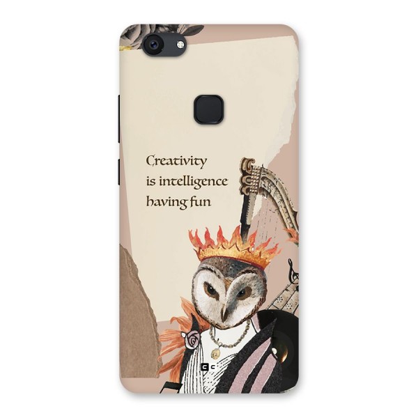 Creativity Intelligence Back Case for Vivo V7 Plus