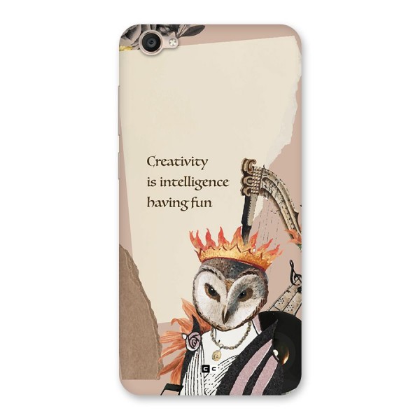 Creativity Intelligence Back Case for Vivo Y55