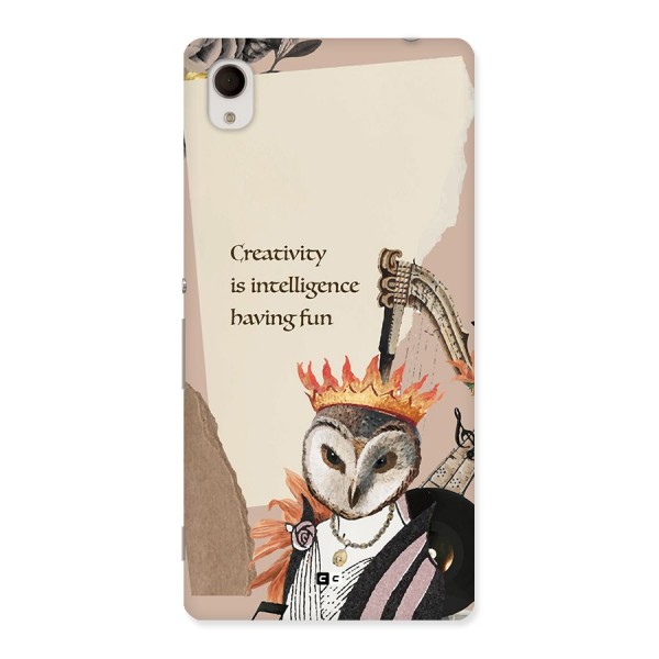 Creativity Intelligence Back Case for Xperia M4