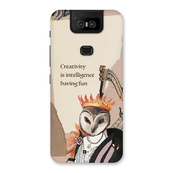 Creativity Intelligence Back Case for Zenfone 6z