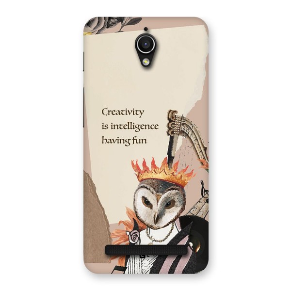 Creativity Intelligence Back Case for Zenfone Go