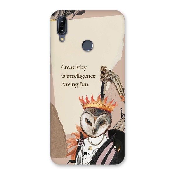 Creativity Intelligence Back Case for Zenfone Max M2