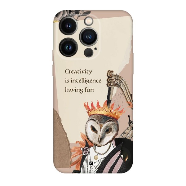 Creativity Intelligence Back Case for iPhone 14 Pro