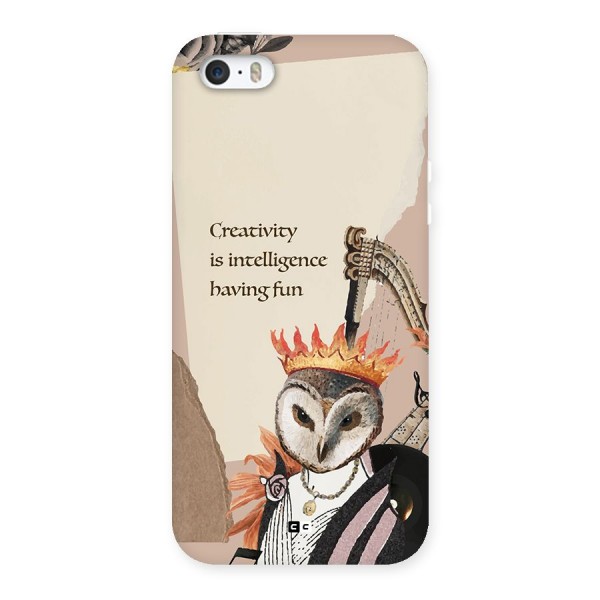 Creativity Intelligence Back Case for iPhone 5 5s