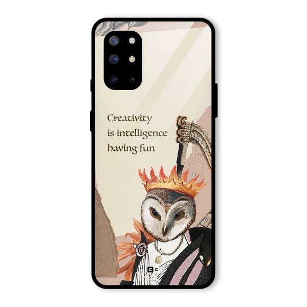 Creativity Intelligence Glass Back Case for OnePlus 8T