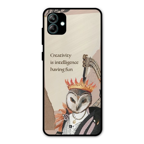 Creativity Intelligence Metal Back Case for Galaxy A04