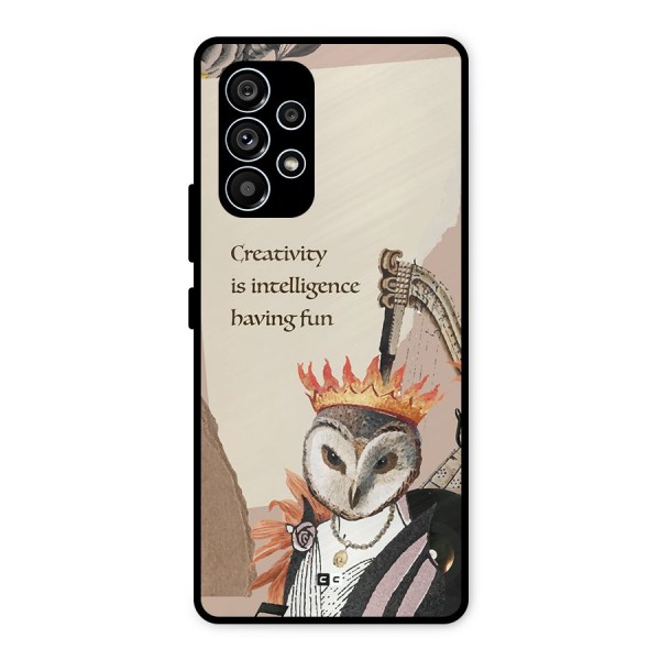 Creativity Intelligence Metal Back Case for Galaxy A53 5G