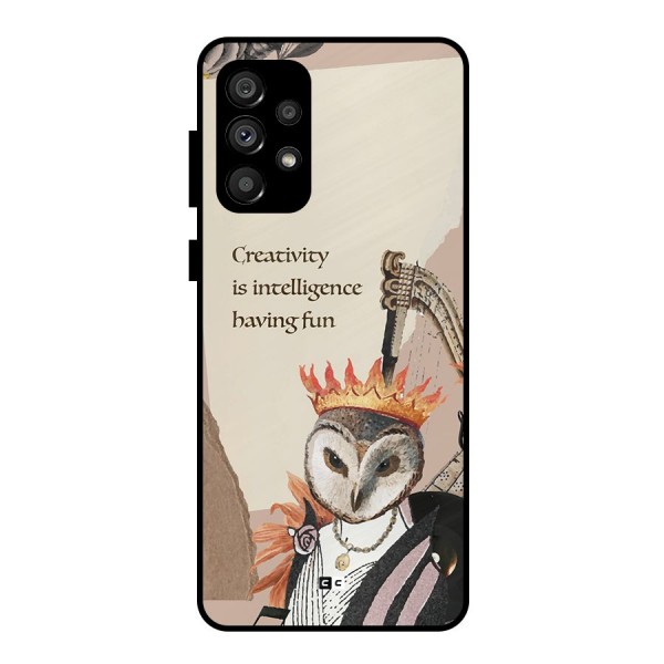 Creativity Intelligence Metal Back Case for Galaxy A73 5G