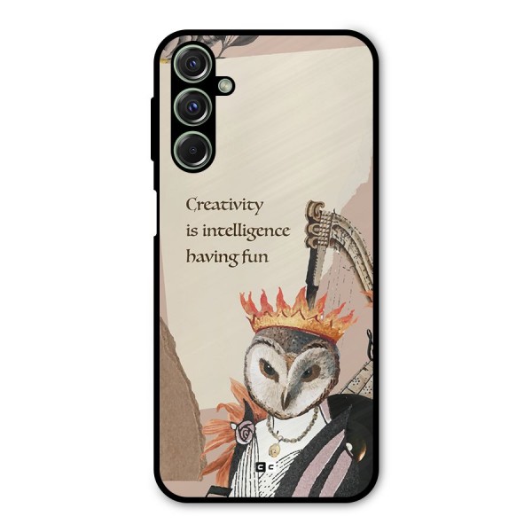 Creativity Intelligence Metal Back Case for Galaxy F34