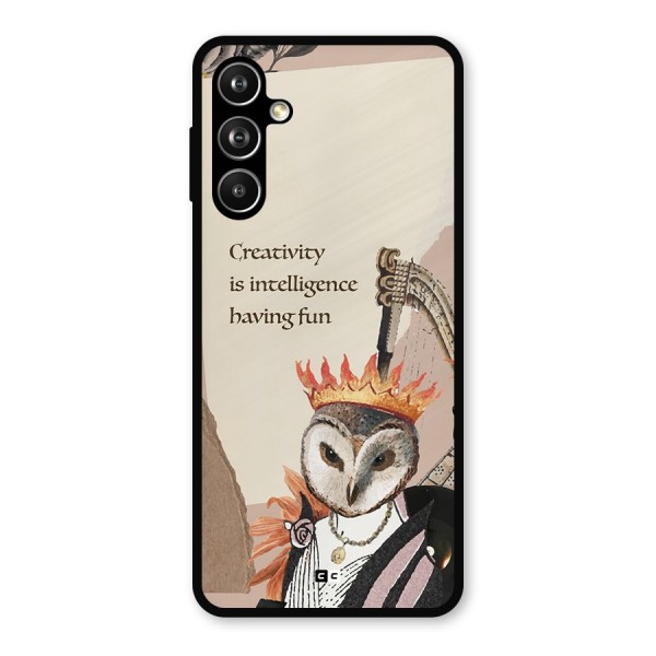 Creativity Intelligence Metal Back Case for Galaxy F54