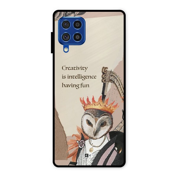 Creativity Intelligence Metal Back Case for Galaxy F62