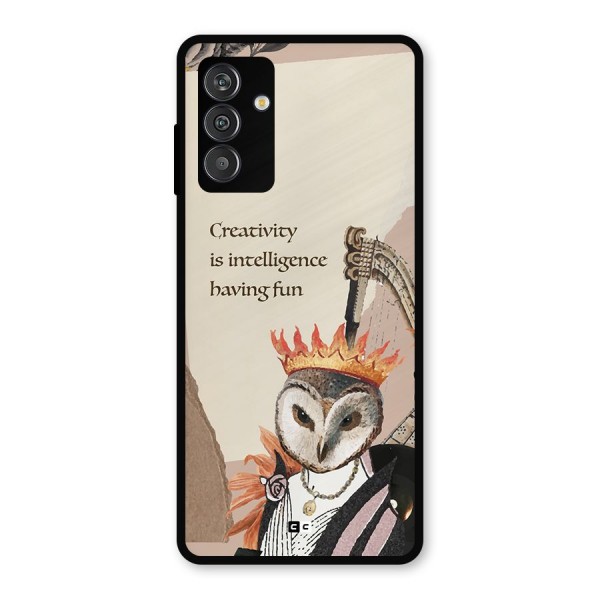 Creativity Intelligence Metal Back Case for Galaxy M14 5G