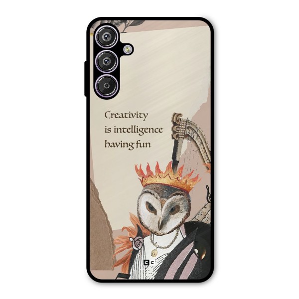 Creativity Intelligence Metal Back Case for Galaxy M15