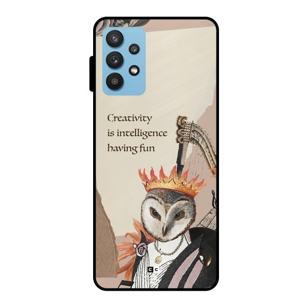 Creativity Intelligence Metal Back Case for Galaxy M32 5G