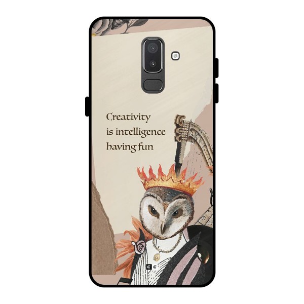 Creativity Intelligence Metal Back Case for Galaxy On8 (2018)