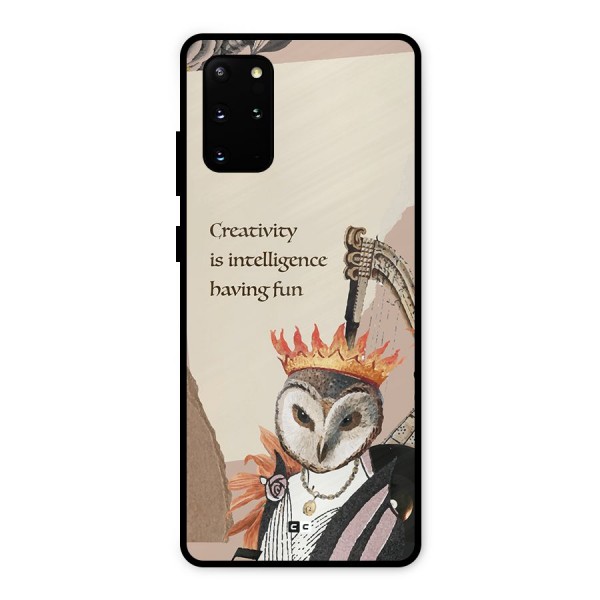 Creativity Intelligence Metal Back Case for Galaxy S20 Plus