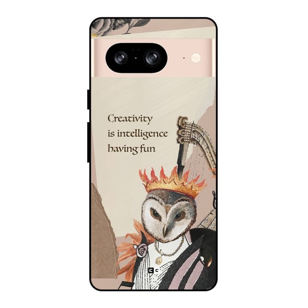 Creativity Intelligence Metal Back Case for Google Pixel 8