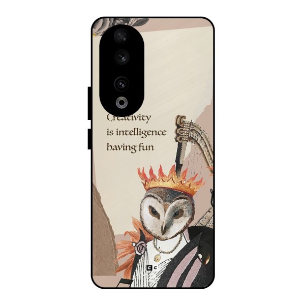 Creativity Intelligence Metal Back Case for Honor 90