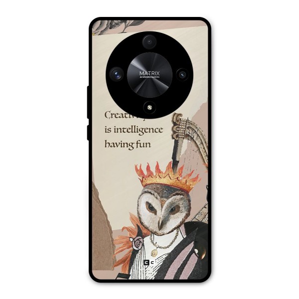 Creativity Intelligence Metal Back Case for Honor X9b