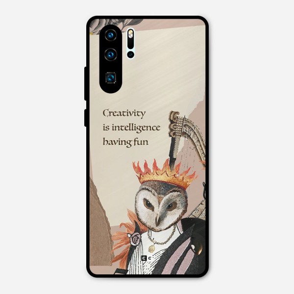 Creativity Intelligence Metal Back Case for Huawei P30 Pro