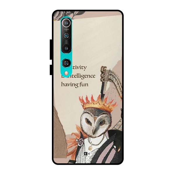 Creativity Intelligence Metal Back Case for Mi 10