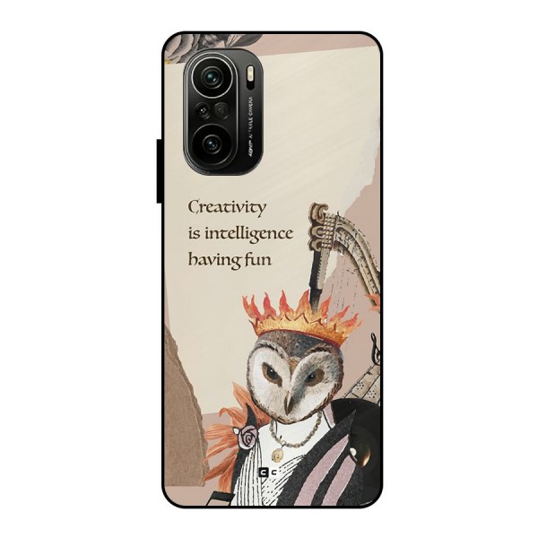 Creativity Intelligence Metal Back Case for Mi 11x