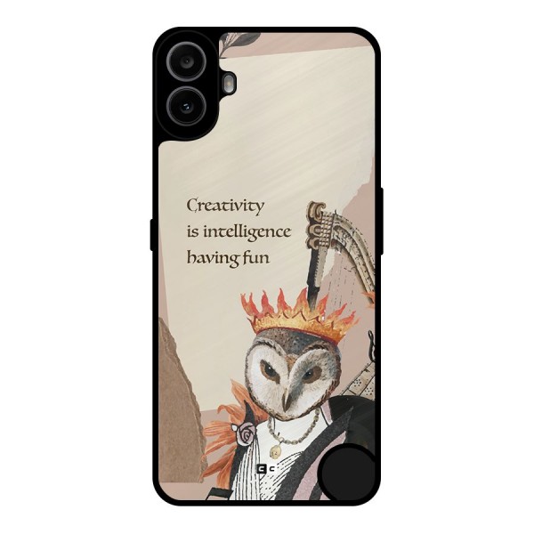 Creativity Intelligence Metal Back Case for Nothing CMF Phone 1