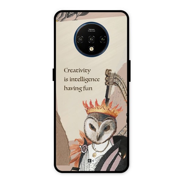 Creativity Intelligence Metal Back Case for OnePlus 7T