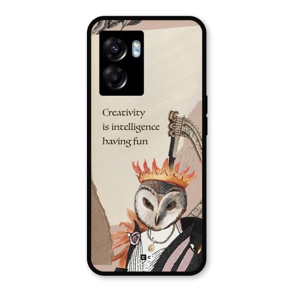 Creativity Intelligence Metal Back Case for Oppo K10 (5G)