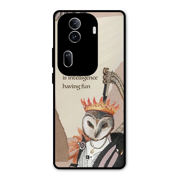 Creativity Intelligence Metal Back Case for Oppo Reno11 Pro 5G