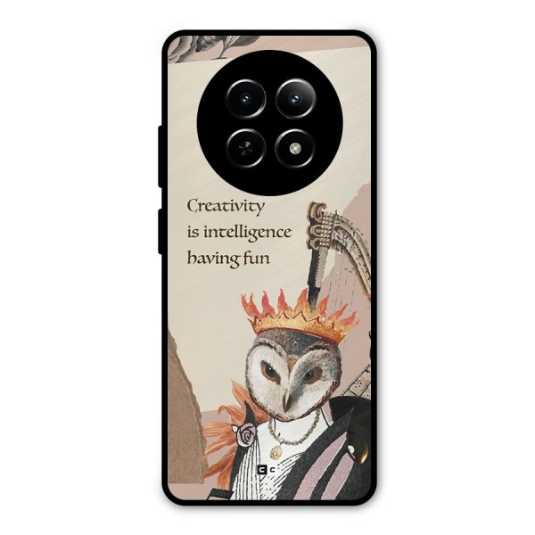 Creativity Intelligence Metal Back Case for Realme 12 5G