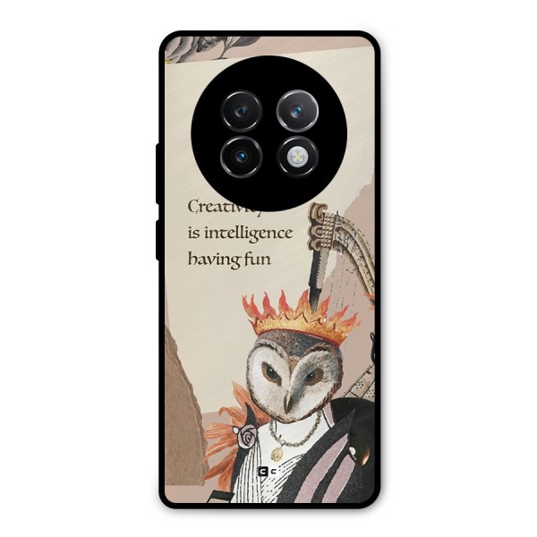 Creativity Intelligence Metal Back Case for Realme 13 Plus