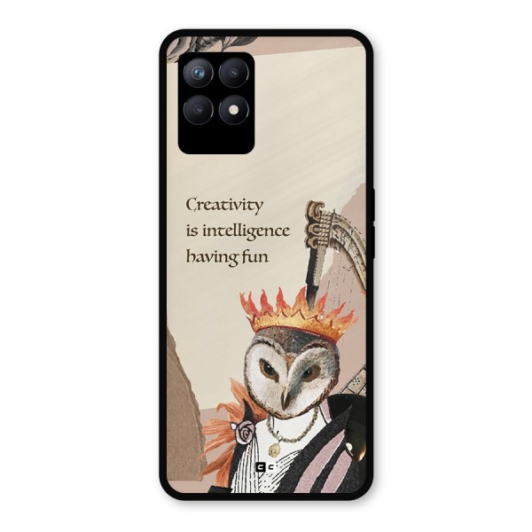 Creativity Intelligence Metal Back Case for Realme 8i