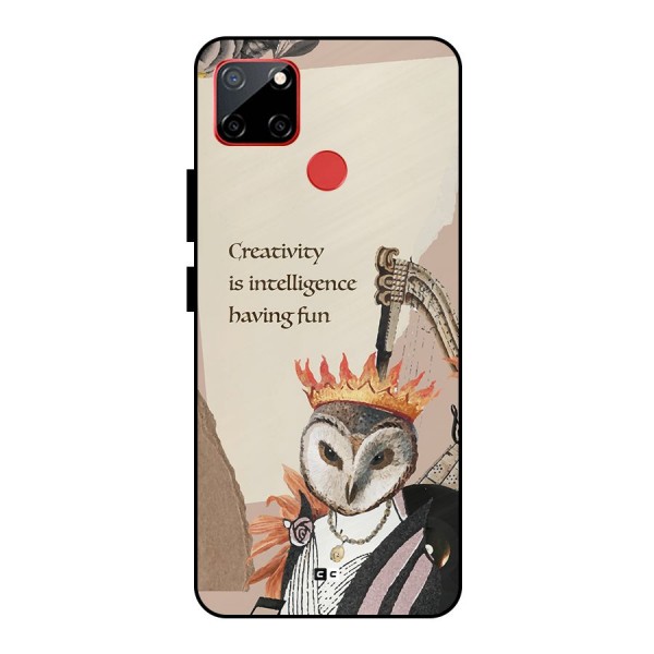 Creativity Intelligence Metal Back Case for Realme C12