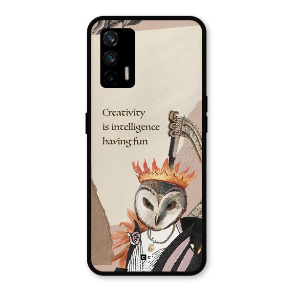 Creativity Intelligence Metal Back Case for Realme GT 5G