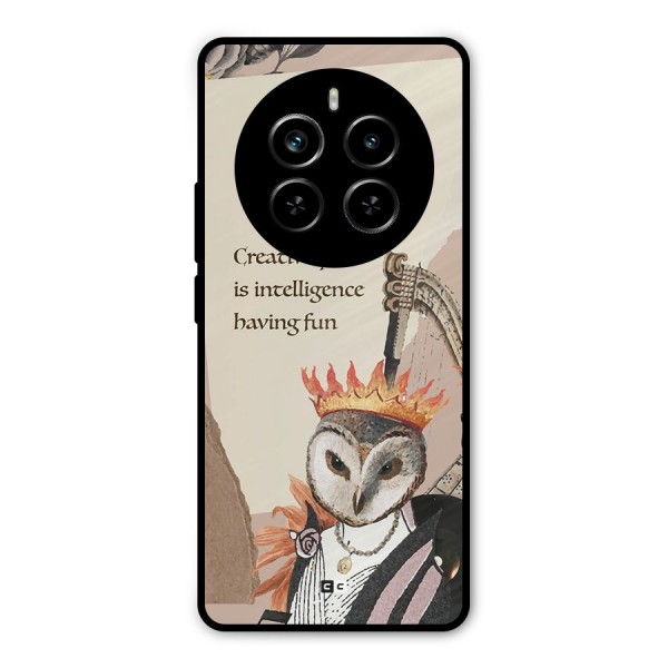 Creativity Intelligence Metal Back Case for Realme P1 Pro