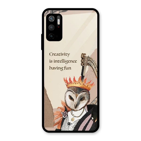 Creativity Intelligence Metal Back Case for Redmi Note 10T 5G