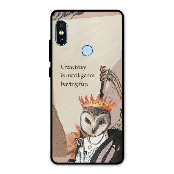 Creativity Intelligence Metal Back Case for Redmi Note 5 Pro