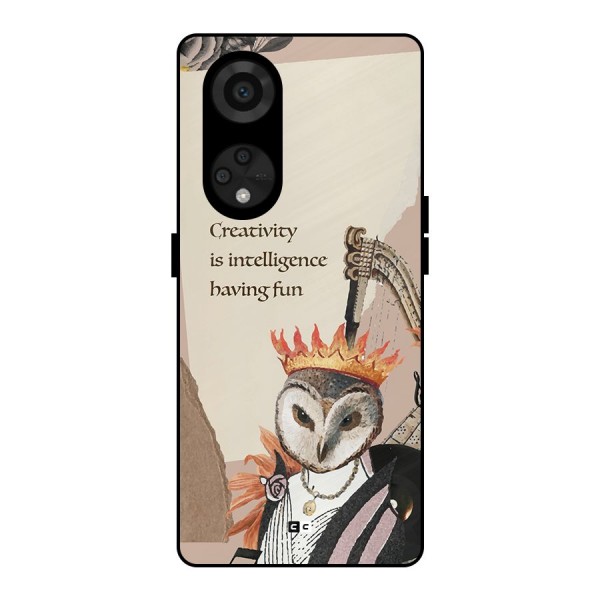 Creativity Intelligence Metal Back Case for Reno8 T 5G