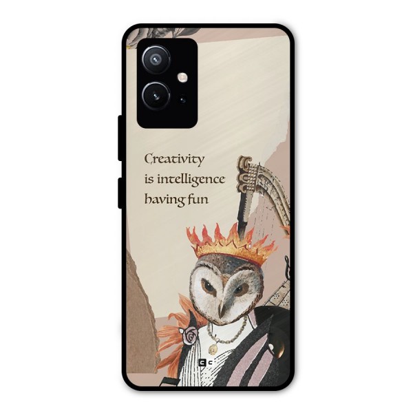 Creativity Intelligence Metal Back Case for Vivo T1 5G