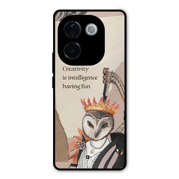 Creativity Intelligence Metal Back Case for Vivo T3 Pro