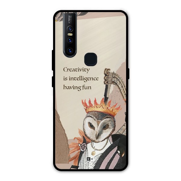 Creativity Intelligence Metal Back Case for Vivo V15