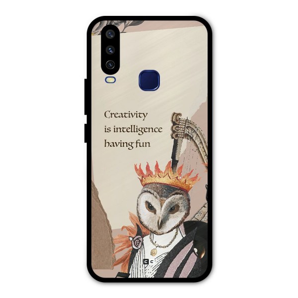 Creativity Intelligence Metal Back Case for Vivo V17