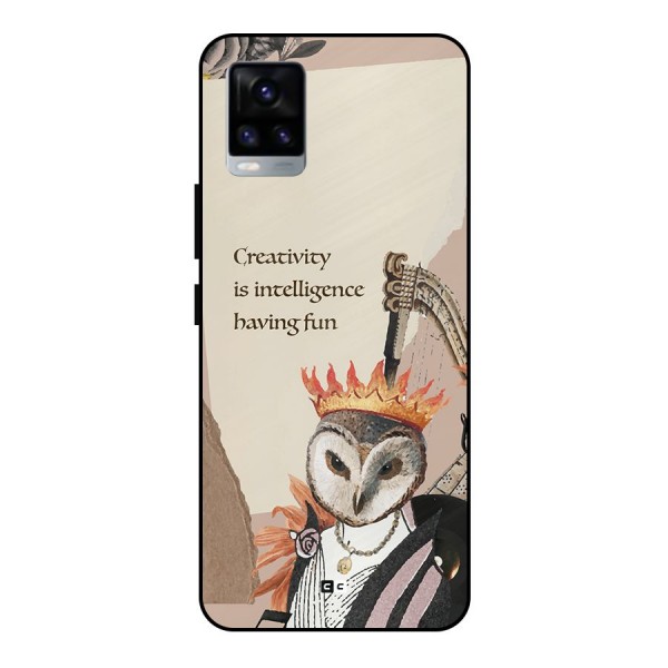 Creativity Intelligence Metal Back Case for Vivo V20