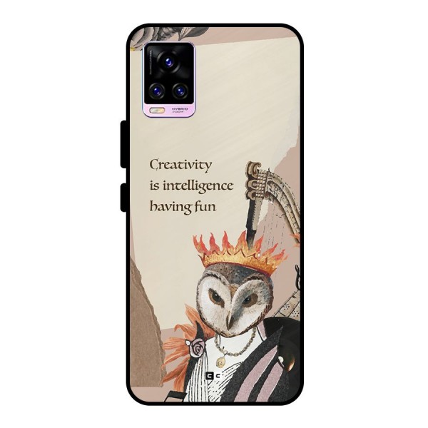 Creativity Intelligence Metal Back Case for Vivo V20 Pro