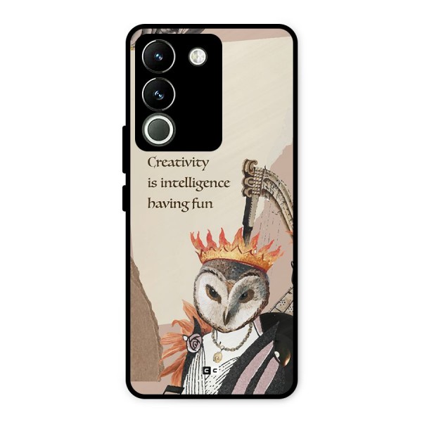 Creativity Intelligence Metal Back Case for Vivo Y200