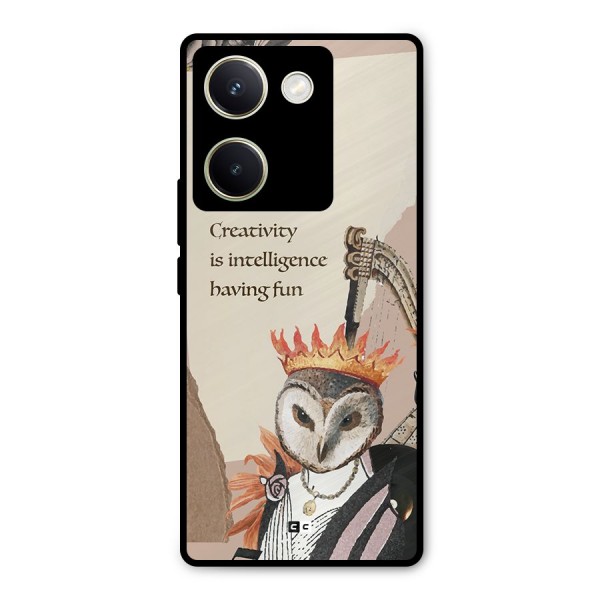 Creativity Intelligence Metal Back Case for Vivo Y200 Pro