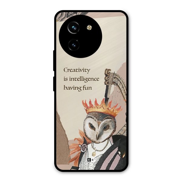 Creativity Intelligence Metal Back Case for Vivo Y200i